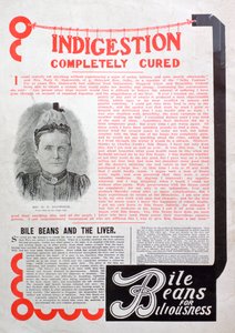 Bile Beans advertentie