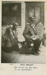 Bill Bailey ansichtkaart. Bill Bailey, Wont You Please Come Home was een populair lied gepubliceerd in 1902