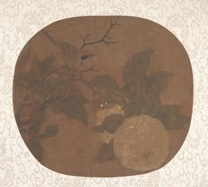 Vogel op een Camellia Tak, ca. 1000