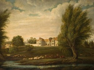 Birdingbury Hall, Warwickshire, 1800 door Unbekannt