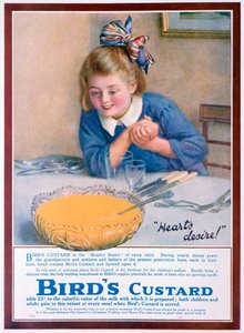 Birds Custard advertentie
