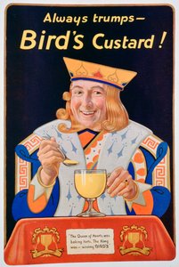 Birds Custard advertentie, 1927 door Unbekannt