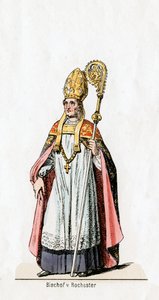 Bisschop van Rochester, kostuumontwerp voor Shakespeares toneelstuk, Henry VIII, 19e eeuw