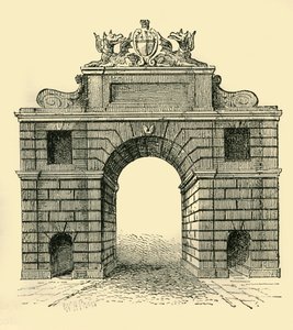 Bishopsgate, ca. 1872 door Unbekannt