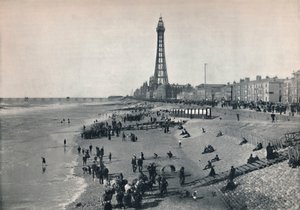 Blackpool - Uitzicht op de Voorzijde, met de Toren
