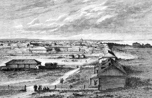 Blagovyeshchensk, Siberië, Rusland, 1895 door Unbekannt