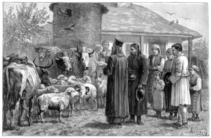 Zegenen van huisdieren, Bulgarije, 1887