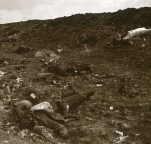 Lichaam, Somme, Noord-Frankrijk, ca. 1916-1918 door Unbekannt