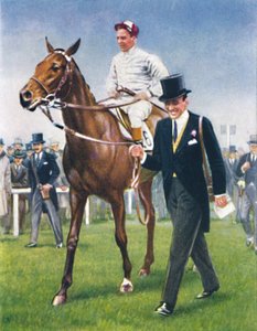 Bois Roussel, Jockey: E. C. Elliott, 1939 door Unbekannt