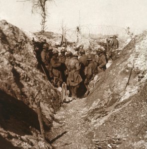 Bois de la Grille voor de aanval, Noord-Frankrijk, c1914-c1918