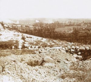 Bombardement, Ablain-Saint-Nazaire, Noord-Frankrijk door Unbekannt