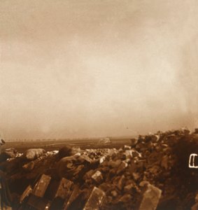 Bombardement, ca. 1914-1918 door Unbekannt