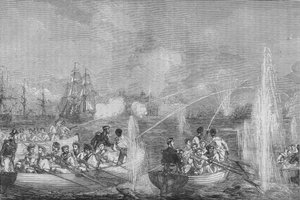 Bombardement van Odessa, ca. 1880 door Unbekannt