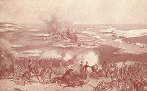 Bombardement van Sebastopol door Unbekannt