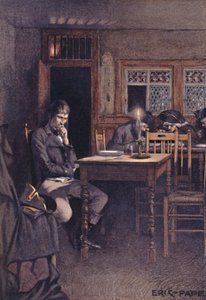 Bonaparte in 1792 als bezoeker van een zes-sous restaurant in Parijs, 1896