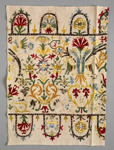 Randstrook van een Rok, 1600s - 1700s door Unbekannt