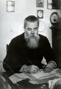 Boris Modzalevsky, Russische filoloog, begin 20e eeuw door Unbekannt