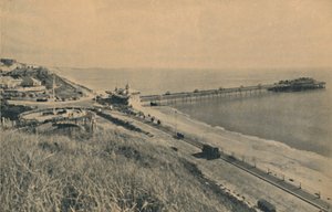 Boscombe Pier en Zee Front, 1929 door Unbekannt