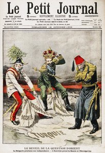 Bosnische Crisis. Omslag van het Franse tijdschrift Le Petit Journal, 18 oktober 1908, 1908