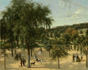 Boston Common, 1850-63 door Unbekannt