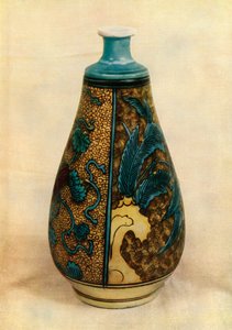 Fles - Japanse Kutani, eind 17e eeuw, 1945