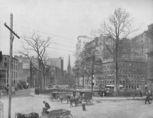 Bowling Green, New York, ca. 1897 door Unbekannt