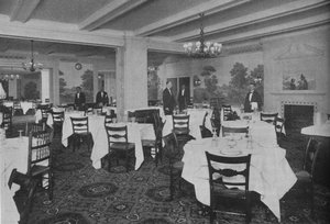 Ontbijtkamer, Roosevelt Hotel, New York City, 1924