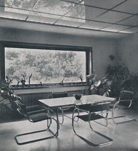 Ontbijtkamer in een huis in Boekarest door Rudolf Frankel door Unbekannt