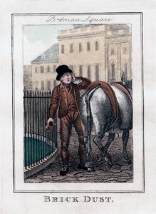Baksteenstof, Portman Square, Londen, 1805