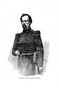 Brigadegeneraal Irvin McDowell, Amerikaanse militaire officier, 1872