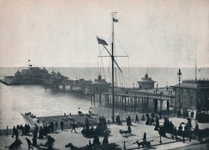 Brighton - De West Pier, 1895 door Unbekannt