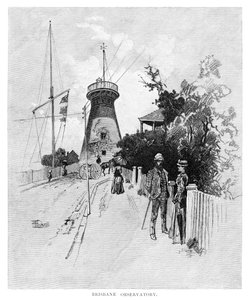 Brisbane Observatorium, 1886 door Unbekannt