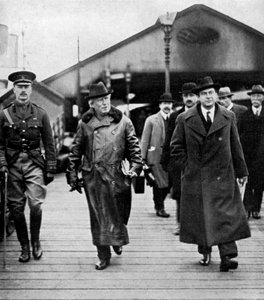 Britse premier Herbert Asquith bezoekt Ierland, 1914