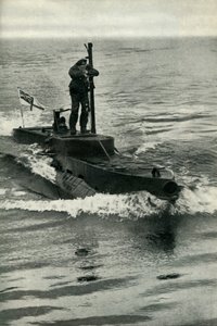Britse X-Craft mini-onderzeeër, Tweede Wereldoorlog, 1945 door Unbekannt