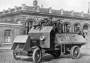 Brits gepantserd voertuig, Eerste Wereldoorlog, 1914-1918, c1920