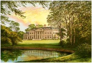 Broadlands, Hampshire, huis van de familie Cowper-Temple, c1880 door Unbekannt