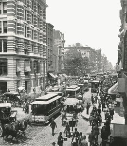 Broadway, New York, VS, 1895