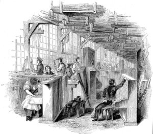 Broadwoods pianofabriek, Horseferry Road, Westminster, Londen door Unbekannt