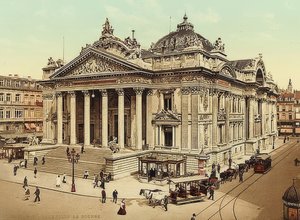 Brussel. De Beurs