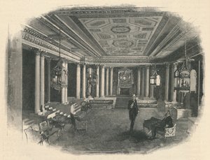 Buckingham Palace: De Marmeren Hal, 1886