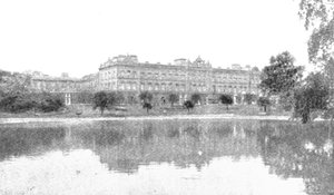 Buckingham Palace ten tijde van Victoria, 1901 door Unbekannt