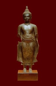 Boeddha Khmer-kunst, Cambodja, 14e eeuw door Unbekannt