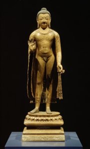Boeddha Sakyamuni / Beeldhouwwerk, 7e eeuw