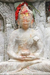 Boeddha van meditatie, Kirtipur, Nepal door Unbekannt