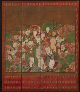 Boeddhistische Godheden, 1700s-1800s door Unbekannt