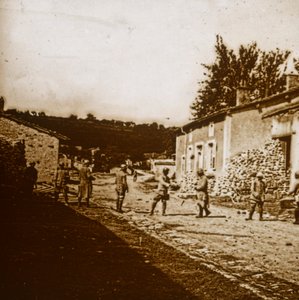 Verdedigingswerken bouwen, ca. 1914-1918