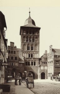 Stadspoort van Lübeck door Unbekannt