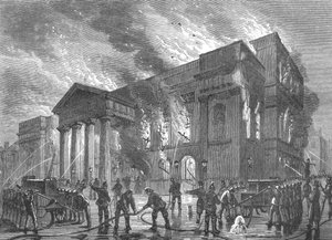 Brand van Covent Garden Theater