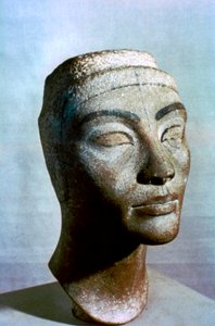 Buste van Nefertiti, Egypte door Unbekannt