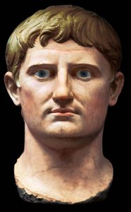 Buste van de Romeinse Keizer Augustus, 1e eeuw v.Chr. door Unbekannt